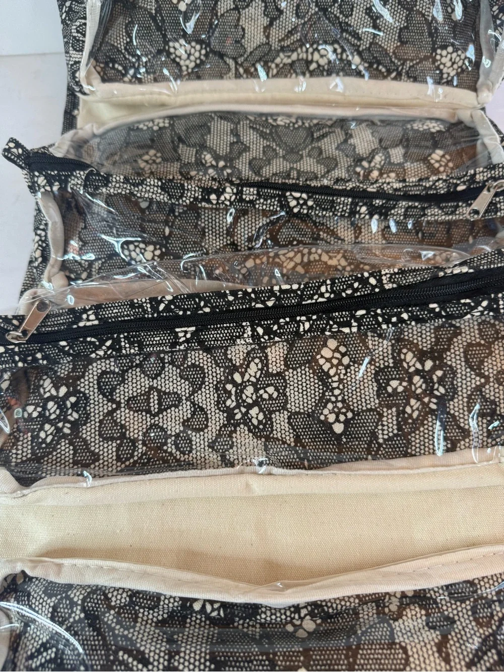 🖤 5 Piece Black Lace Closet Storage Set 🖤